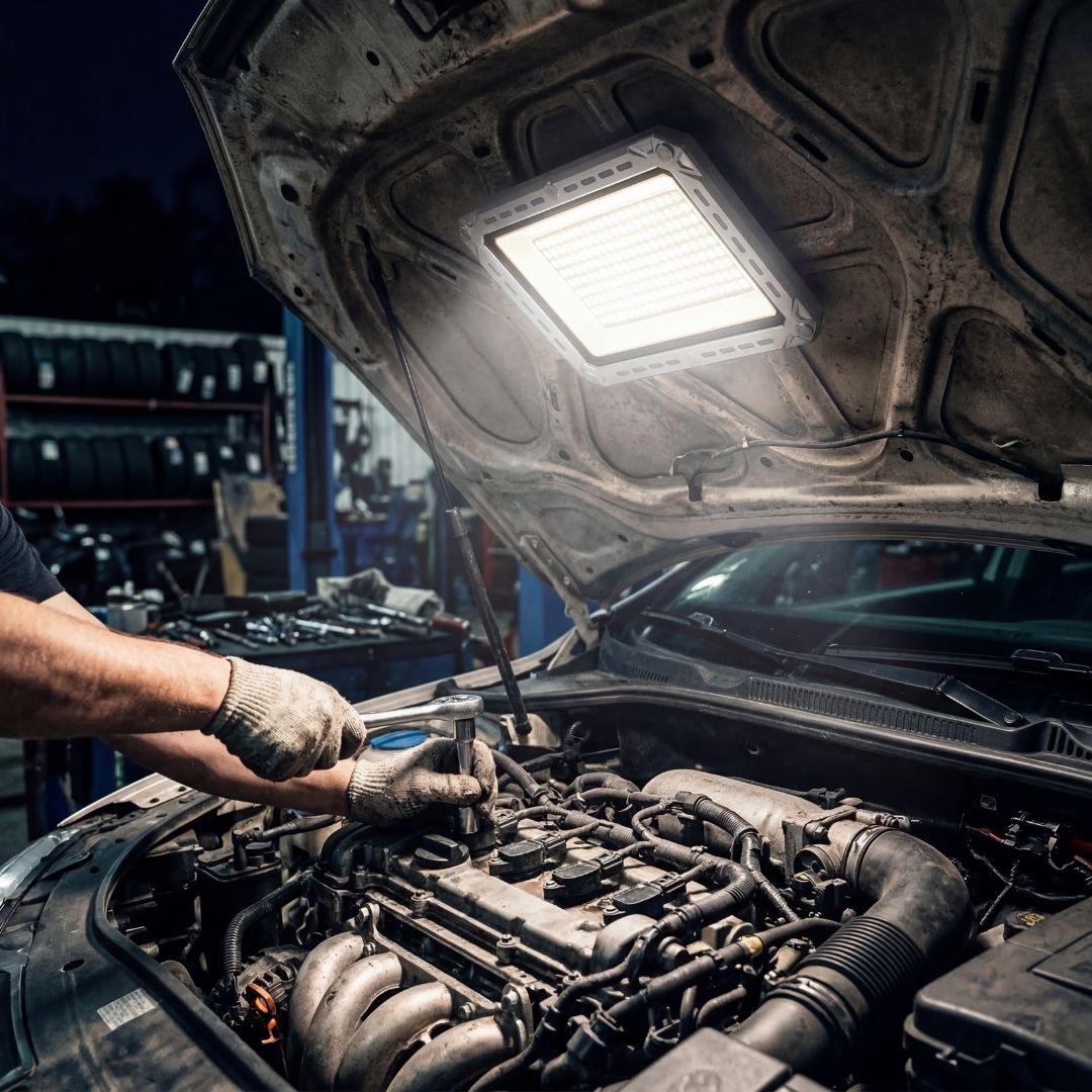 RGB Mıknatıslı Şarjlı Projektör Lamba